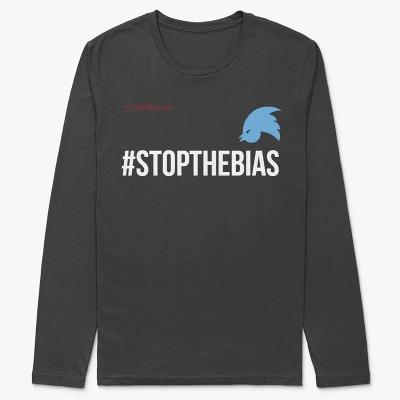 #STOPTHEBIAS Long sleeve w/ bird 