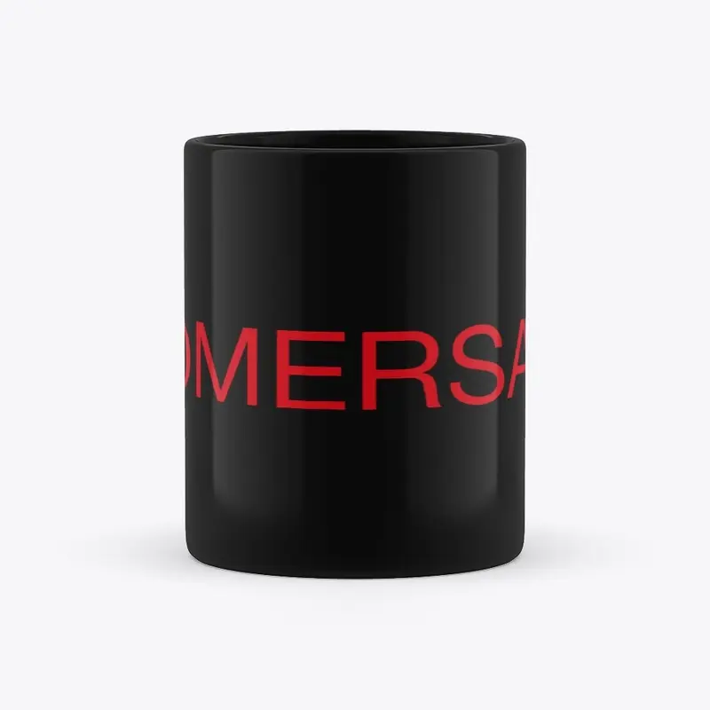 #LoomersArmy Black Mug